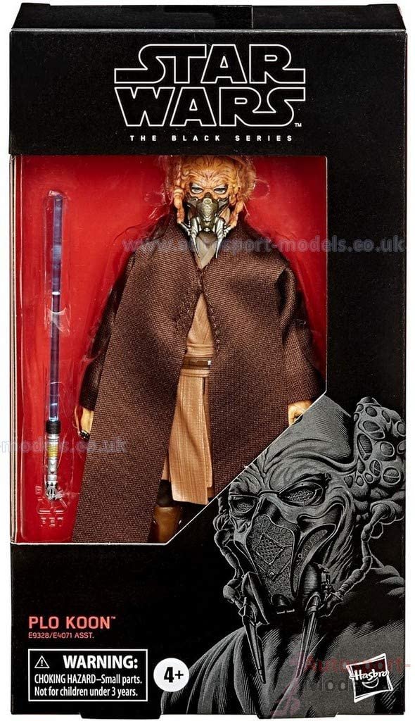 STAR WARS The Black Series Plo Koon Toy 6" Scale The Clone Wars Collectible Action Figure