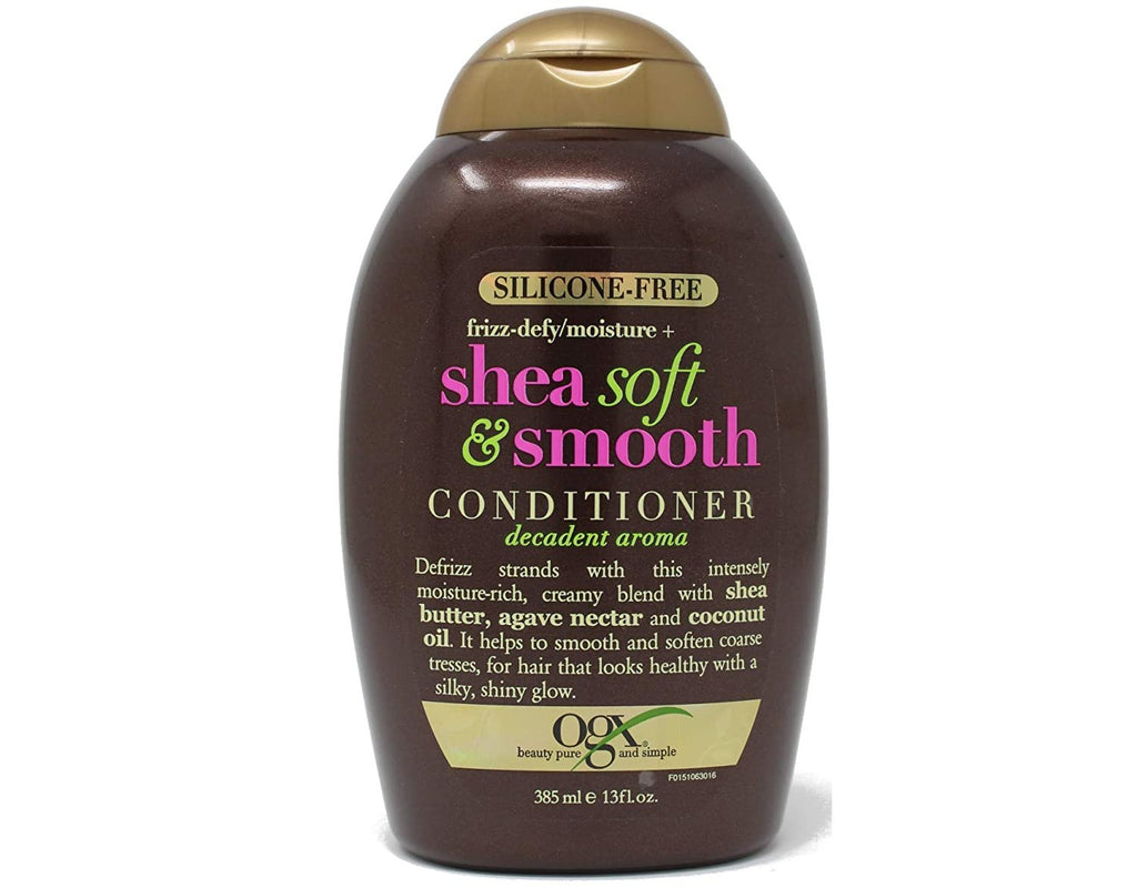 Conditioner Shea Soft & Smooth Frizz Defy 13 Ounce (385ml) (3 Pack)