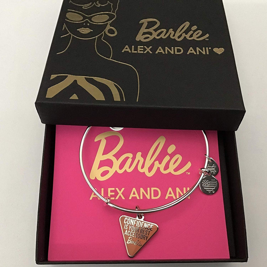 Alex and Ani Barbie Charm Bangle Bracelet