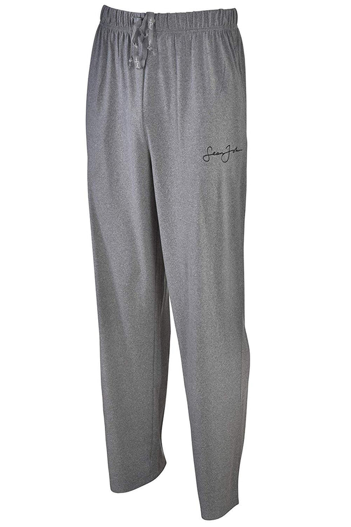 Sean John Mens Lounge Pants - Pockets Jersey Spandex/Polyester Blend Pajamas