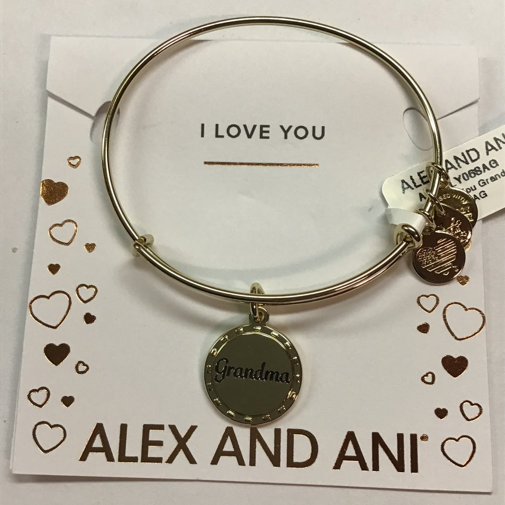 Alex and Ani Because I Love You Grandma IV EWB, SAG