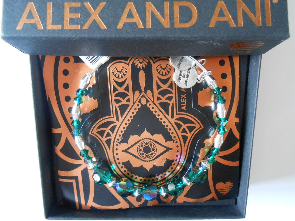 Alex and ANI Swarovski Crystal Beaded Bangle Bracelet