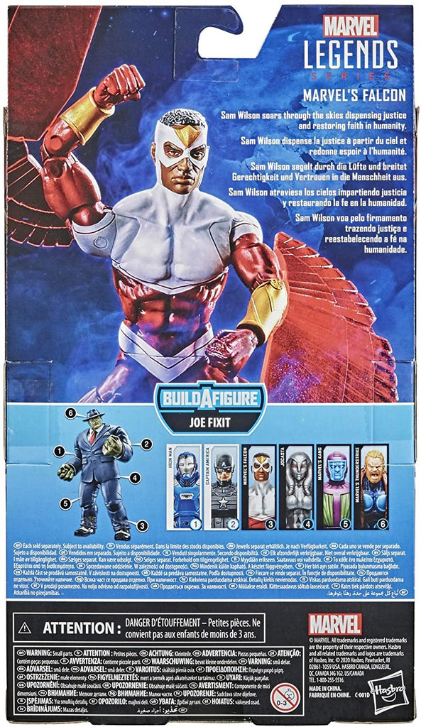 Hasbro Marvel Legends Series 6-inch Collectible Marvel's Falcon Action Figure Toy, Ages 4 and Up