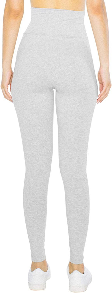 American Apparel Women's Cotton Spandex Jersey High-Waist Leggings