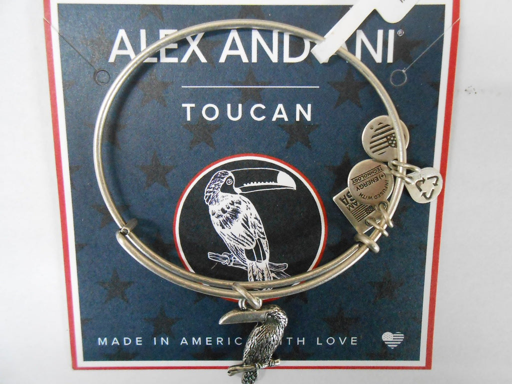 Alex and Ani Toucan Expandable Bangle Bracelet