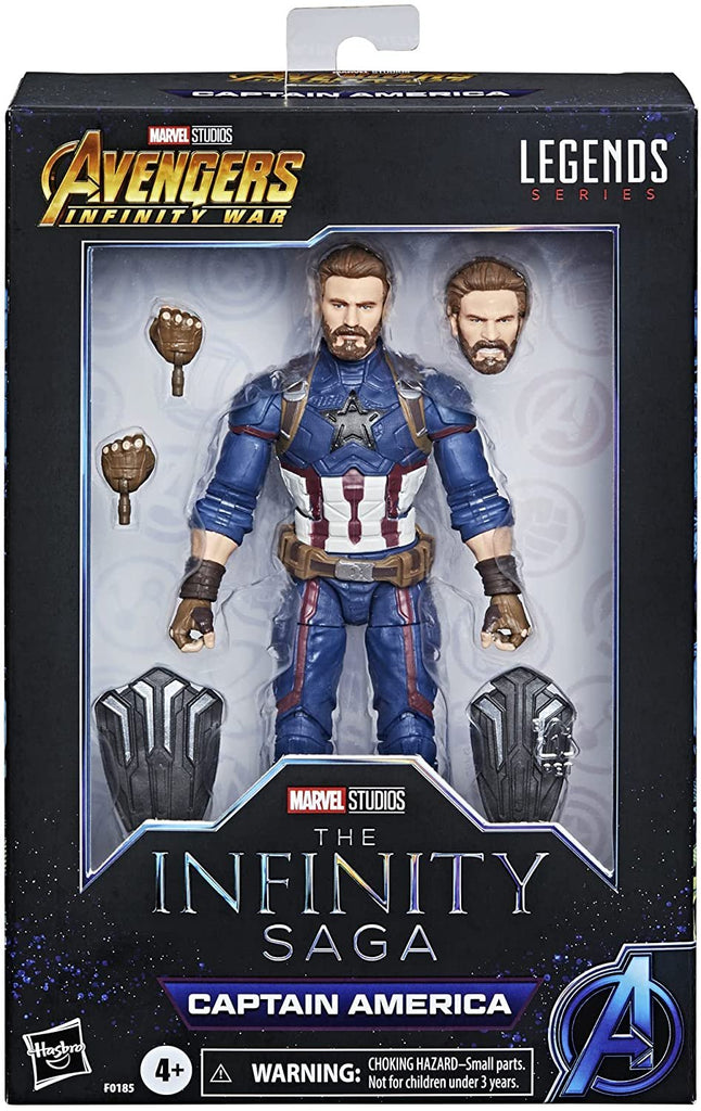 Marvel Legends Avengers Infinity War Saga Captain America Exclusive Action Figure