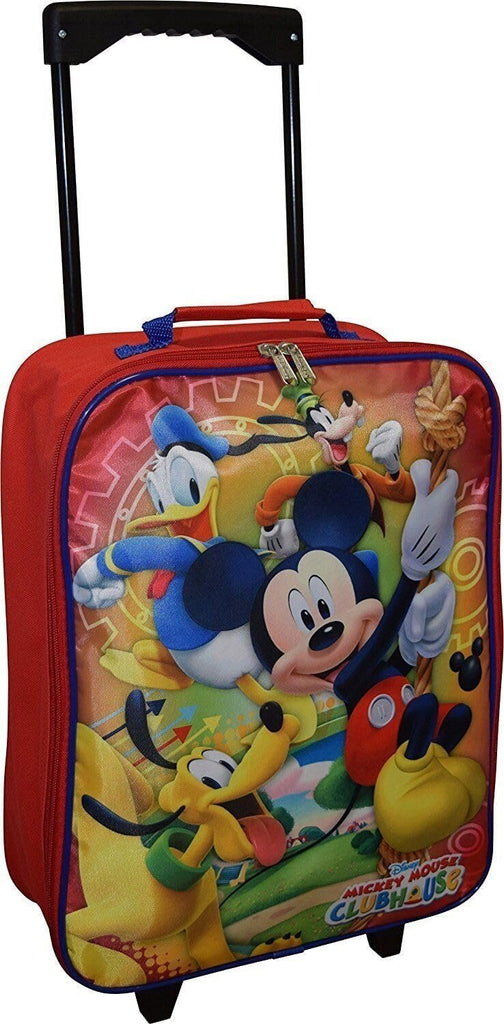 Disney Mickey Mouse 15" Collapsible Wheeled Pilot Case - Rolling Luggage Carry-On