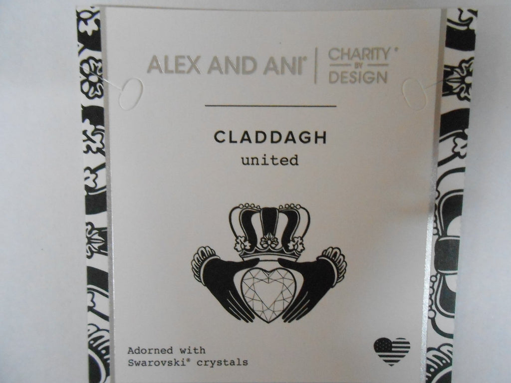 Alex and ANI Charity by Design, Claddagh Bangle Bracelet