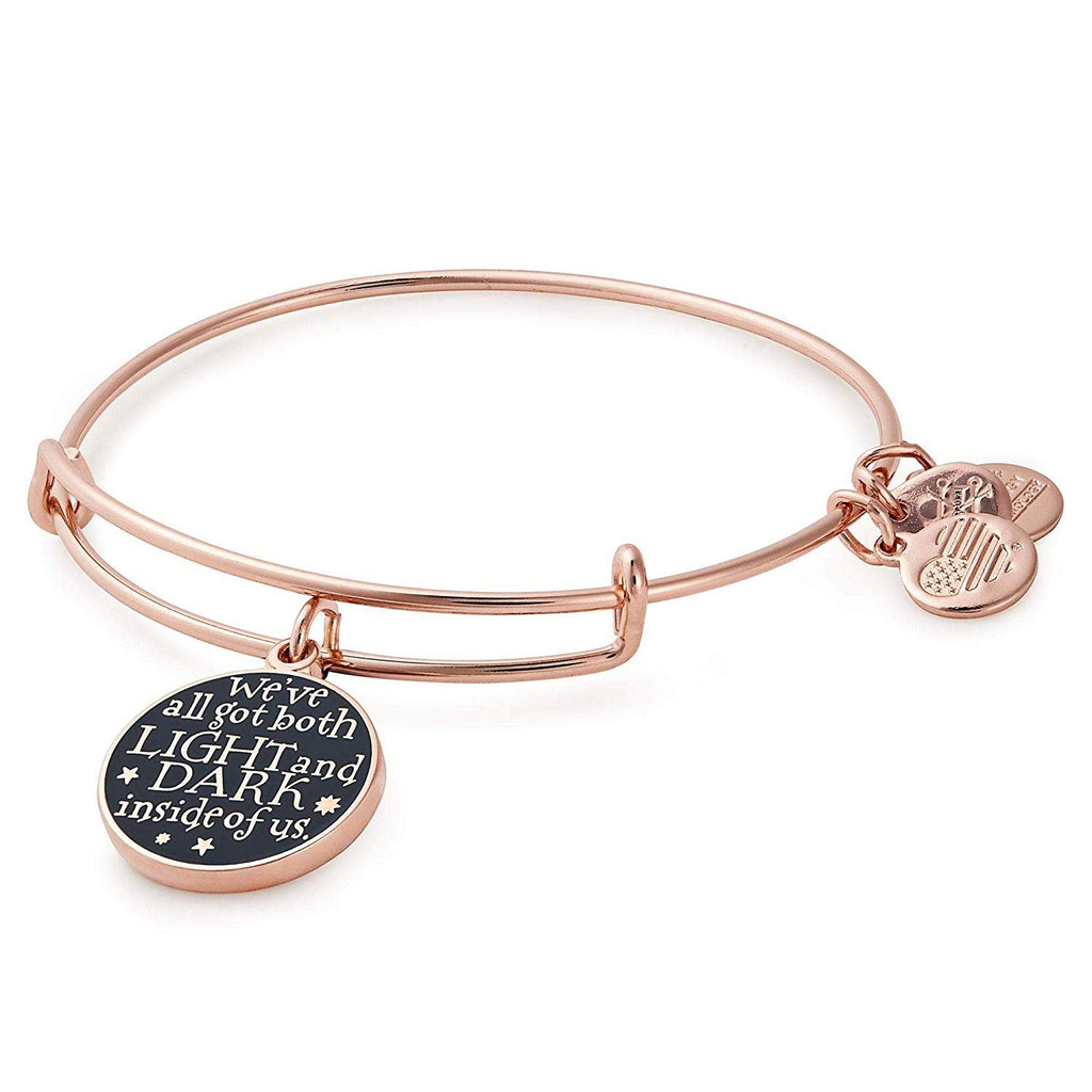 Alex and Ani Womens Harry Potter Light and Dark Bangle