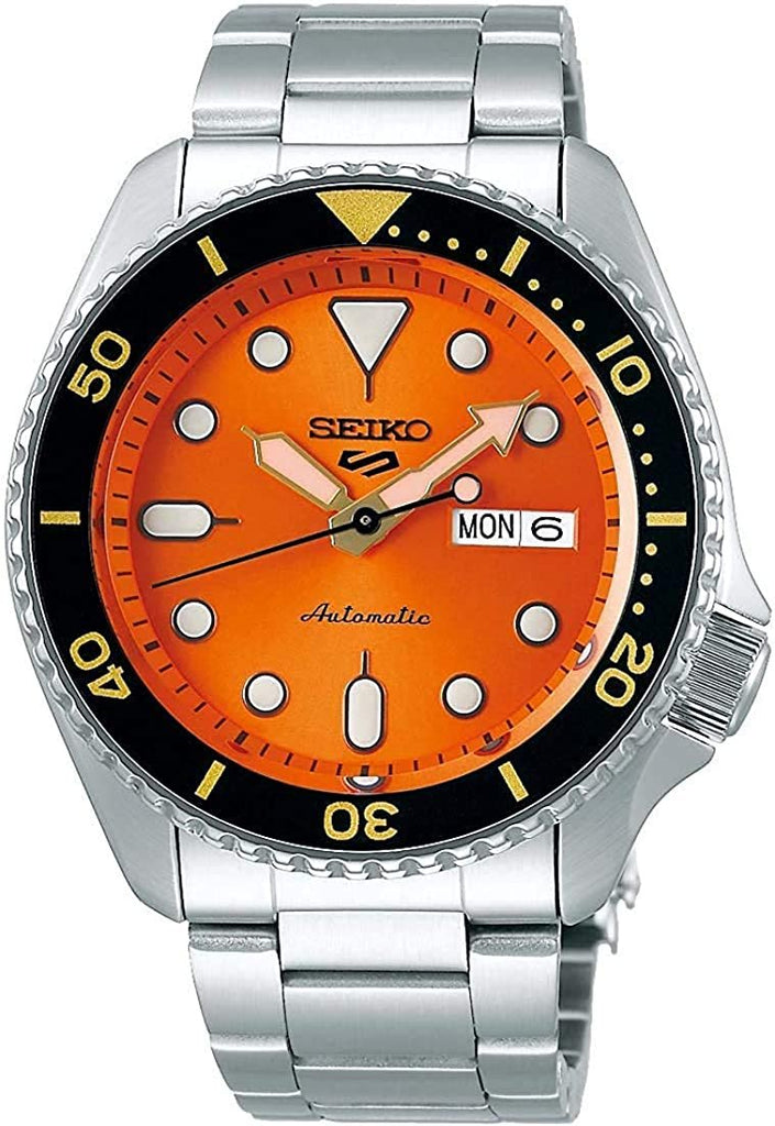Seiko SRPD59 Seiko 5 Sports Men's Watch Silver-Tone 42.5mm Stainless Steel