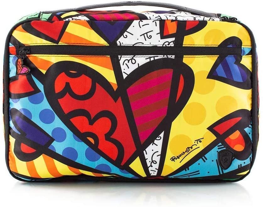 Romero Britto 5 Pieces Packing Cube Set