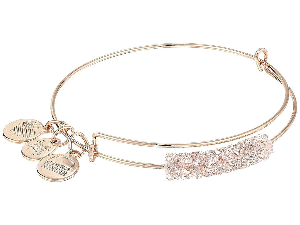 Alex and Ani Women's Champagne Bubbles Fine Rocks Bangle