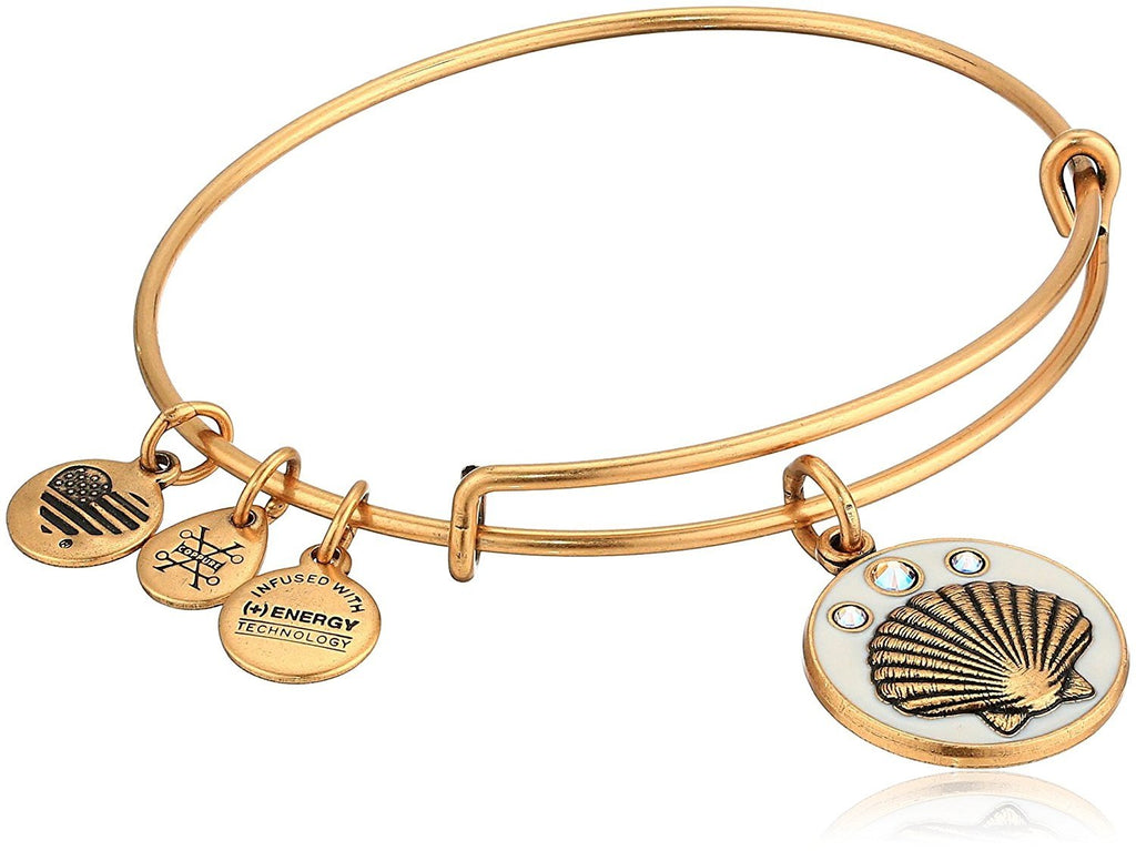 Alex and Ani Womens Color Infusion Shell III Bangle