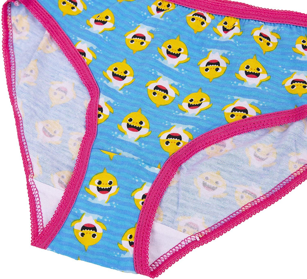 Baby Shark Big Girls Underwear Multipacks