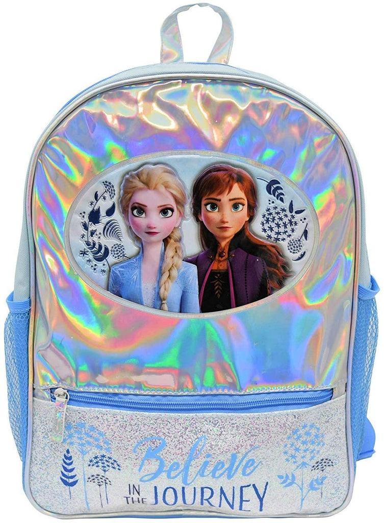 Frozen 2 Foil 16" Backpack with Glitter Front Pocket