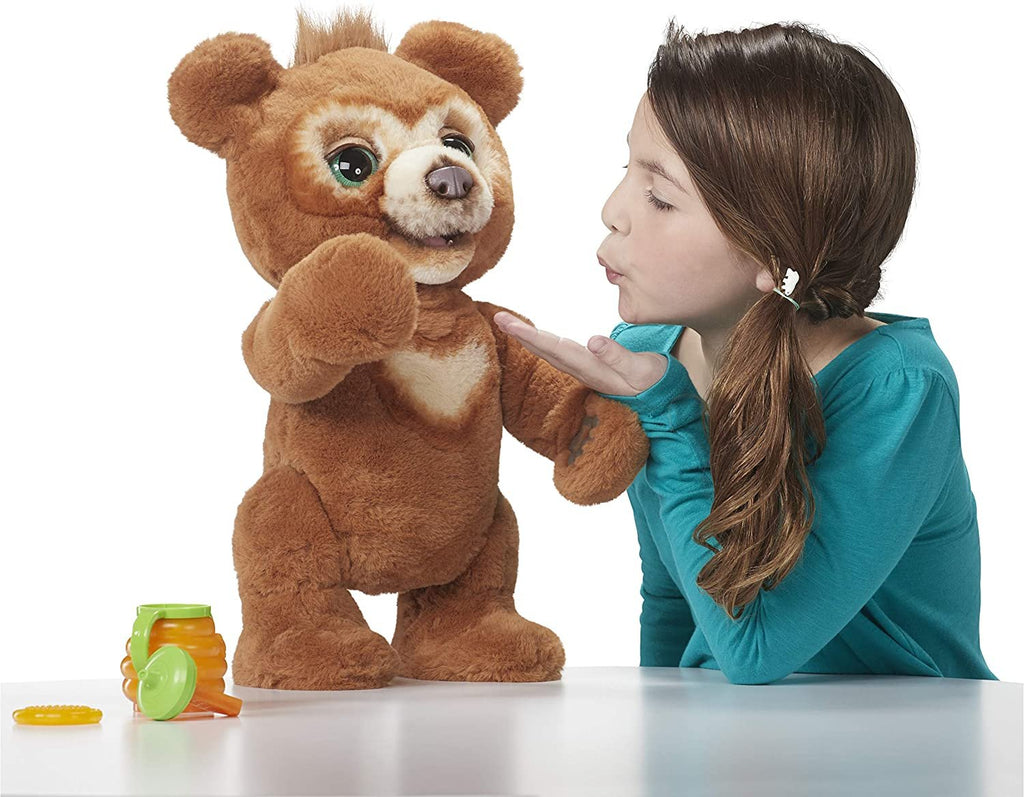 Furreal Cubby, The Curious Bear Interactive Plush Toy, Ages 4 & Up