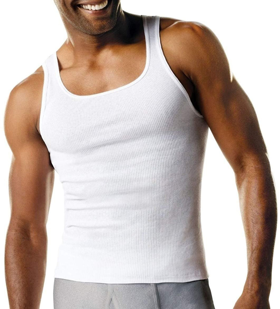 Hanes Men's 6-Pack FreshIQ ComfortSoft Tanks