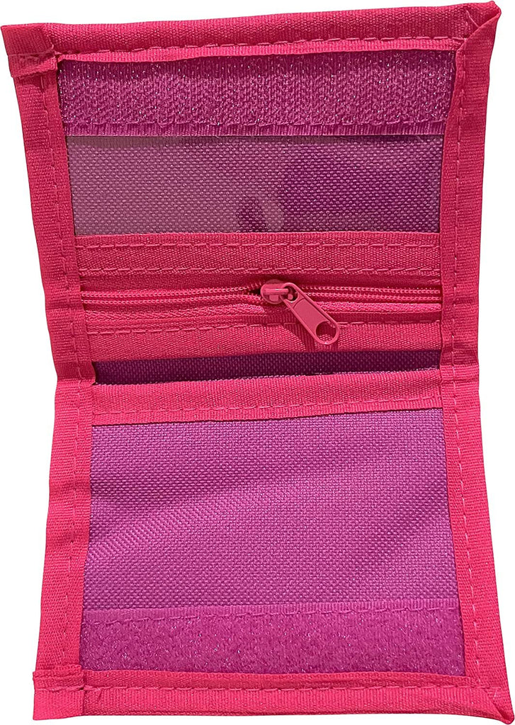 Princess Tiana Little Girl Bifold Wallet With Zippered Pocket