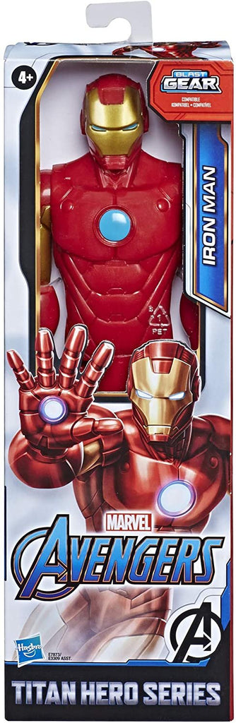 Avengers Marvel Titan Hero Series Blast Gear Iron Man Action Figure