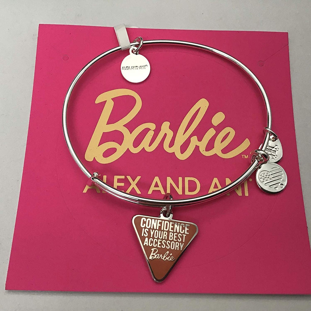 Alex and Ani Barbie Charm Bangle Bracelet