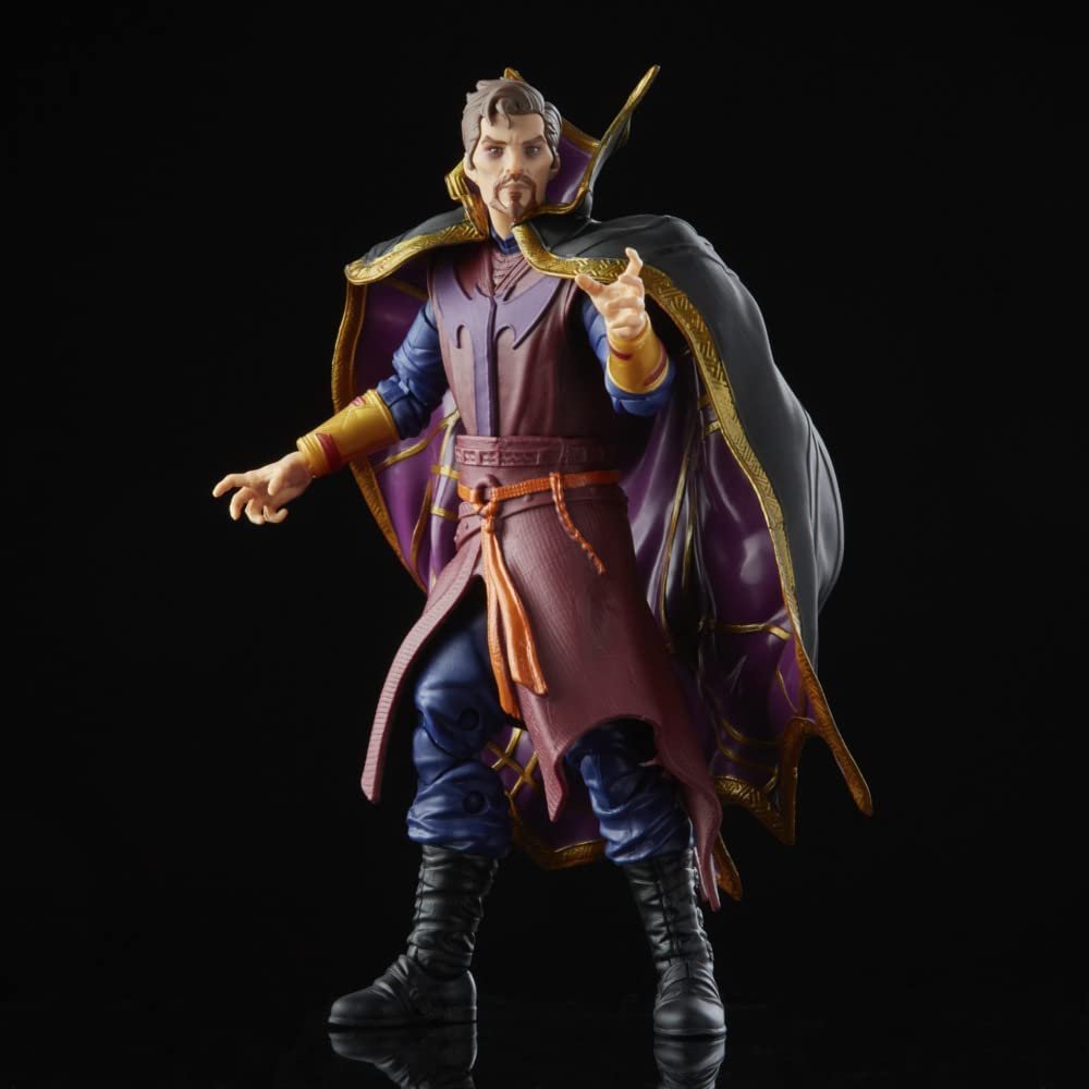 Marvel Legends Series 6-inch Scale Action Figure Toy Doctor Strange Supreme, Premium Design, 1 Figure, 1 Accessory, and Build-a-Figure Part