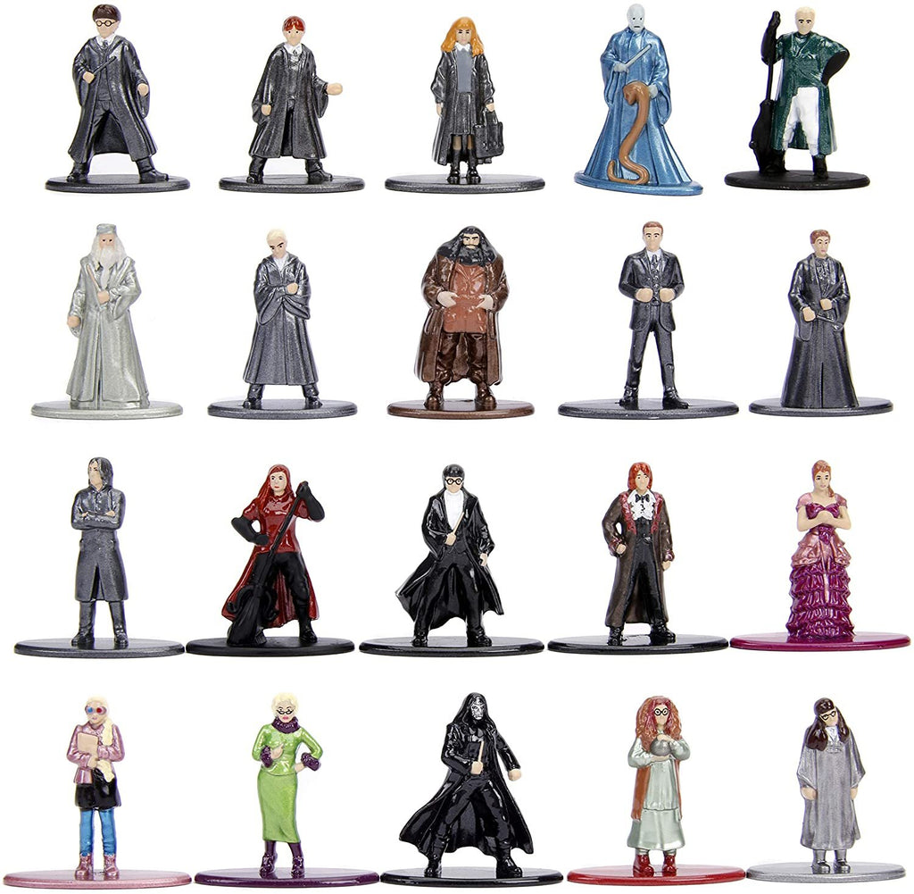 Harry Potter 1.65" Die-cast Metal Collectible Figures 20-Pack Wave 3, Toys for Kids and Adults