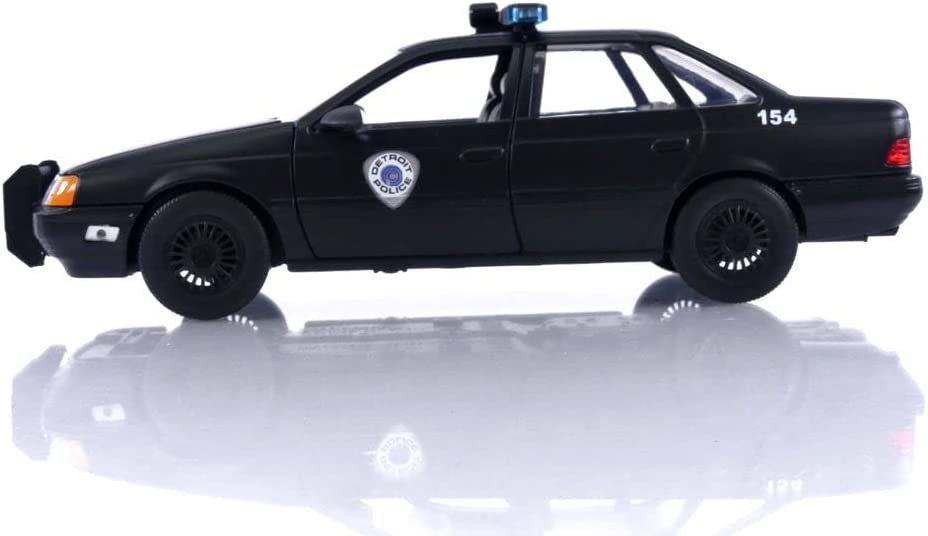 Robocop 35th Anniversary 1:24 OCP Ford Taurus Die-Cast Car & 2.75" Robocop Figure, Toys for Kids and Adults