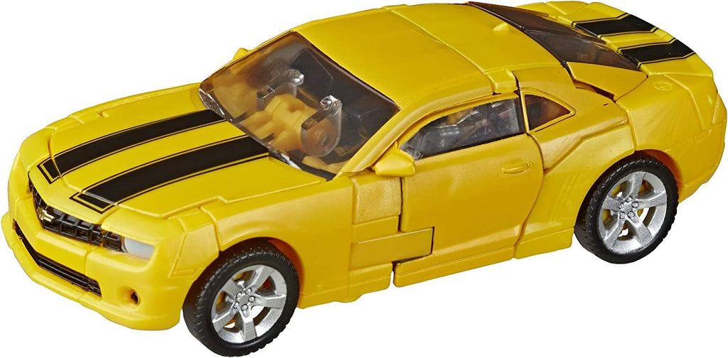 Transformers Toys Studio Series 49 Deluxe Class Movie 1 Bumblebee Action Figure - Kids Ages 8 & Up, 4.5" (Amazon Exclusive)