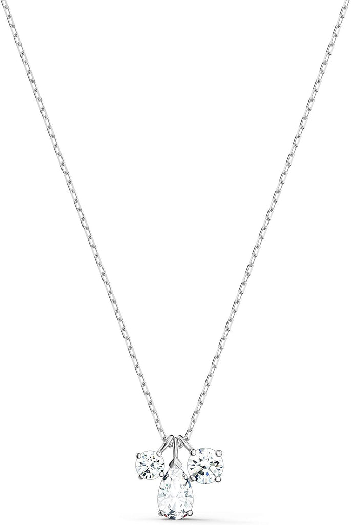 SWAROVSKI Women's Attract Pear Rhodium Plated Crystal Jewelry Collection