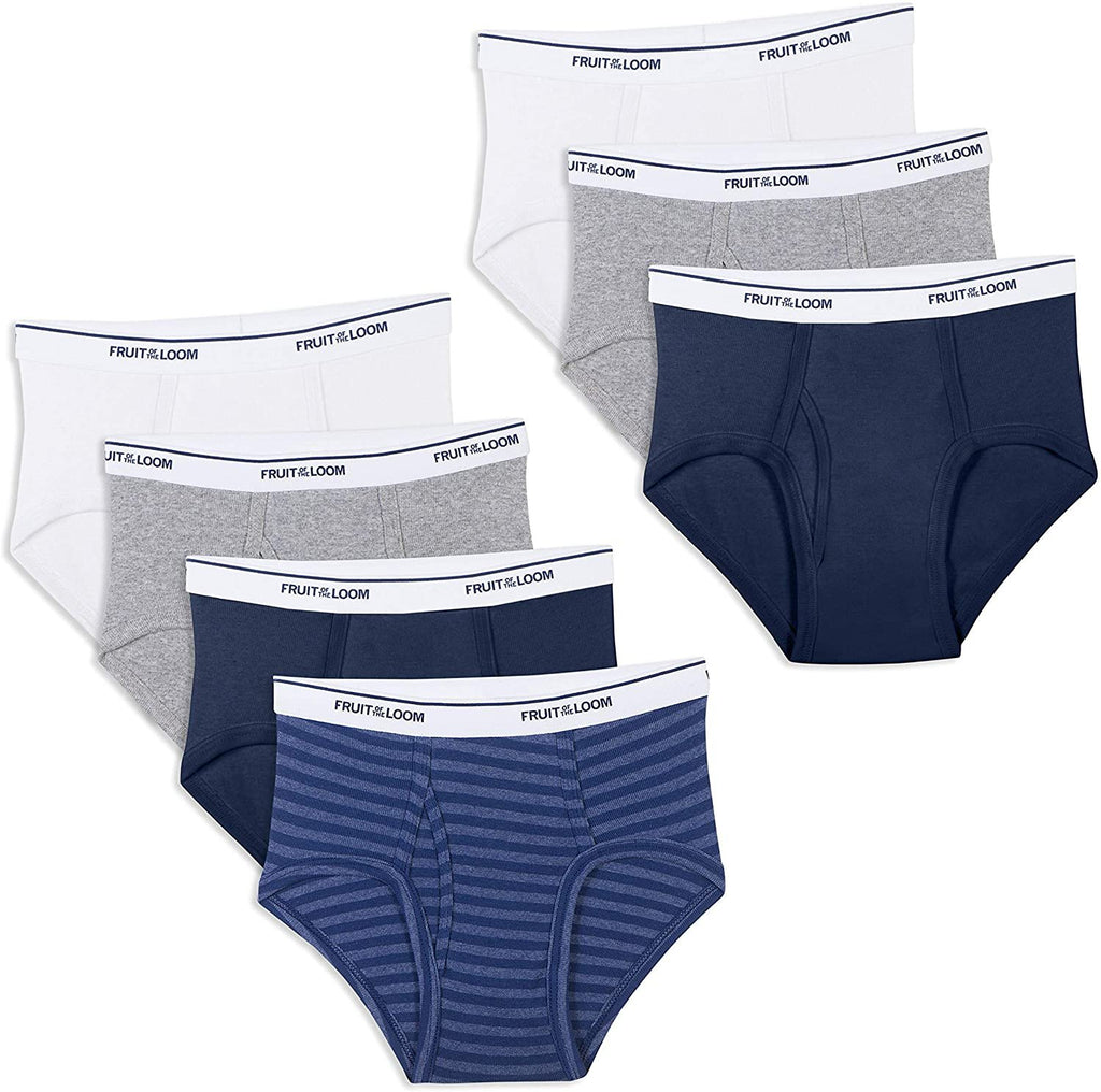 Fruit of the Loom Boys Cotton Brief (Multipack)