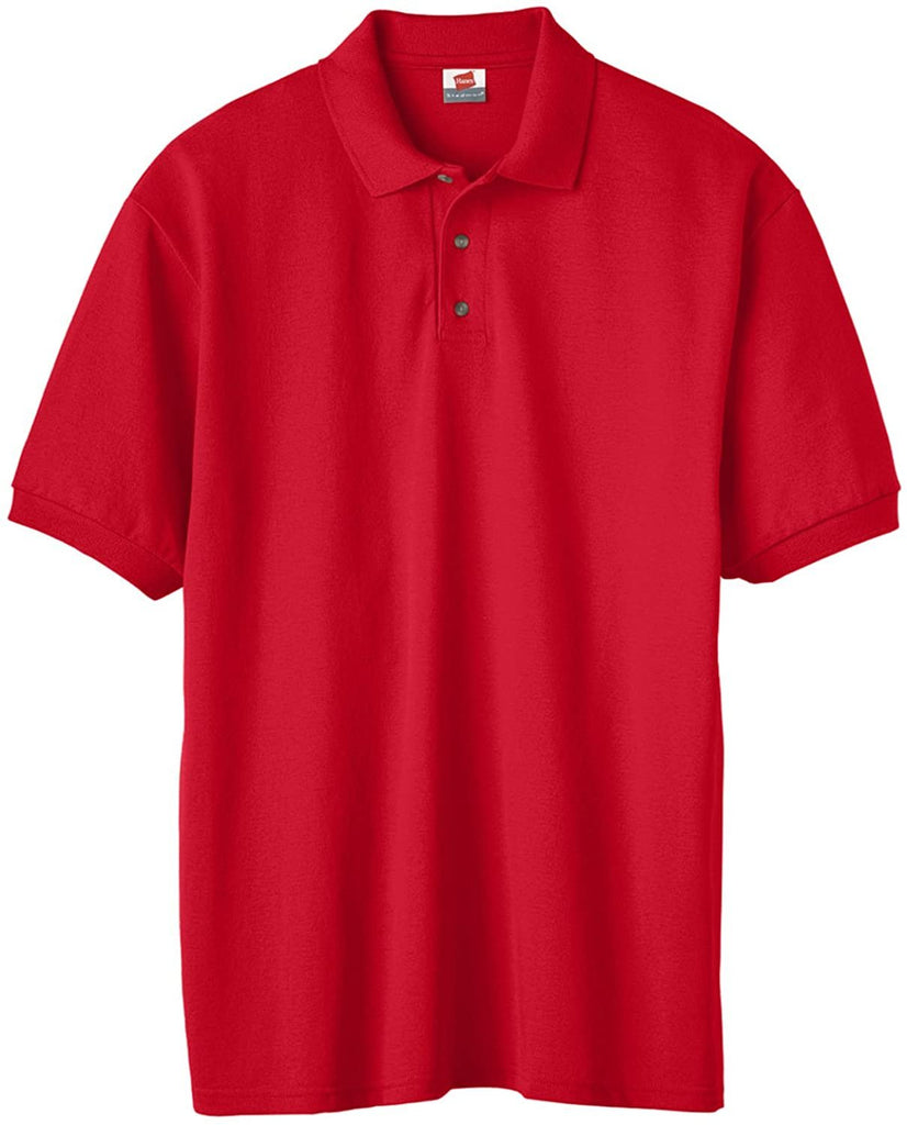 Hanes ComfortSoft - 7-Ounce Pique Knit Sport Shirt. 055X