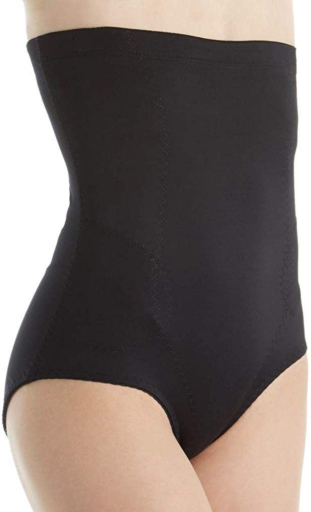 Heavenly Secrets Womens Shapewear Hi Waist Control Brief - Slim Tummy Firm Shaper Plus Sizes