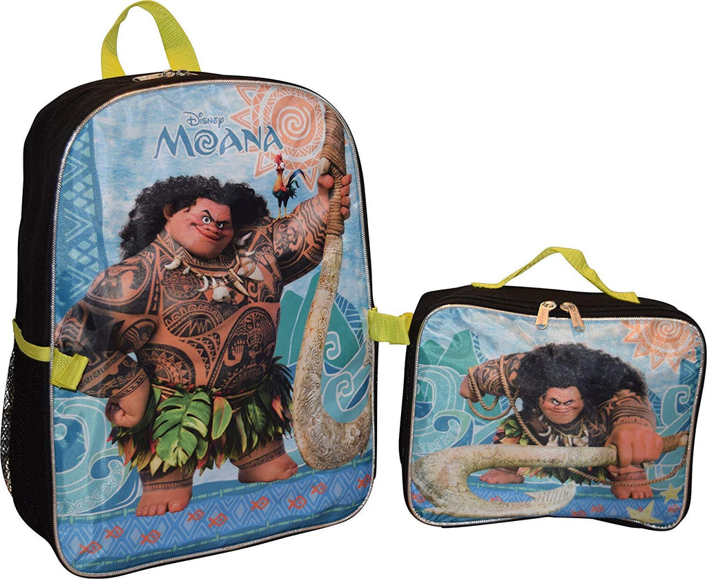 Disney Unisex Maui 16" Backpack W/ Detachable Lunch Box