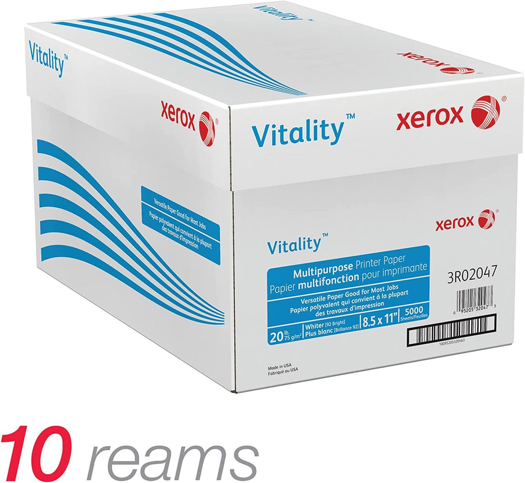 Xerox Vitality 8.5 X 11 Multipurpose Paper