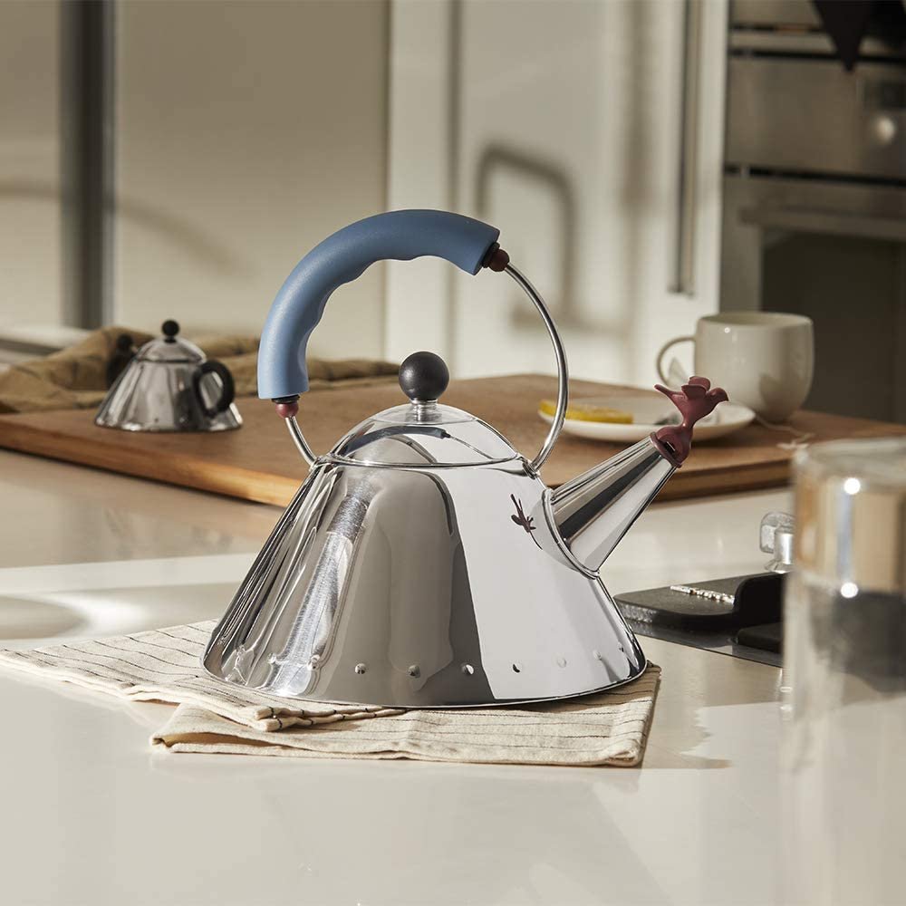 Alessi Michael Graves Kettle with Small Bird Shaped Whistle