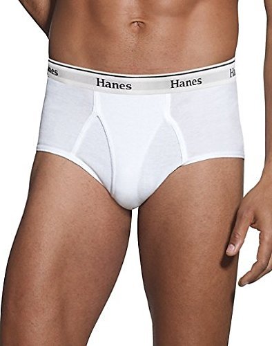 Hanes Classics Men's TAGLESS No Ride Up Briefs with Comfort Flex Wais