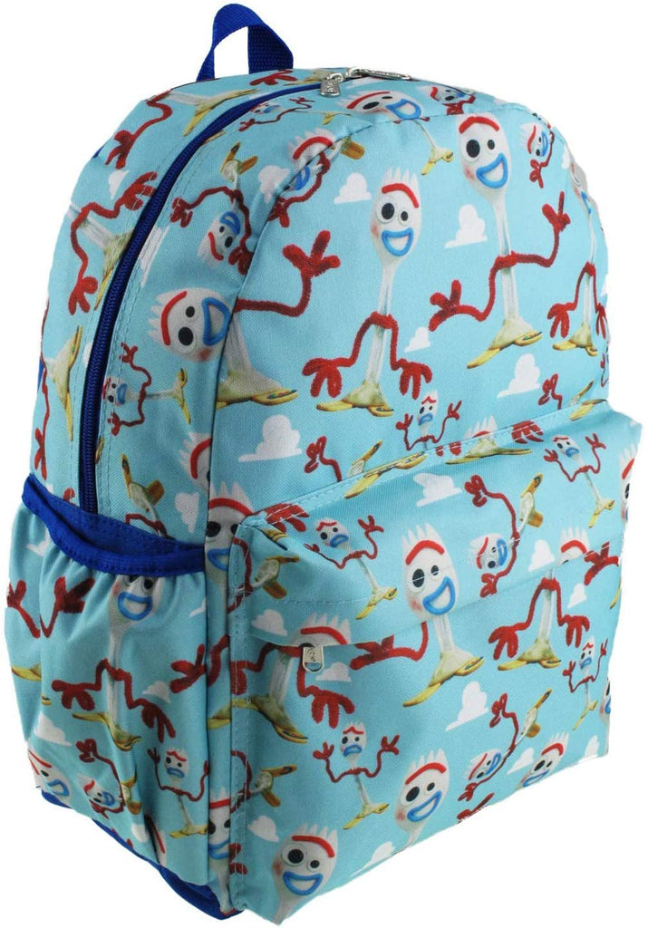 Toy Story 4 - Forky 16 inch All Over Print Deluxe Backpack With Laptop Compartment