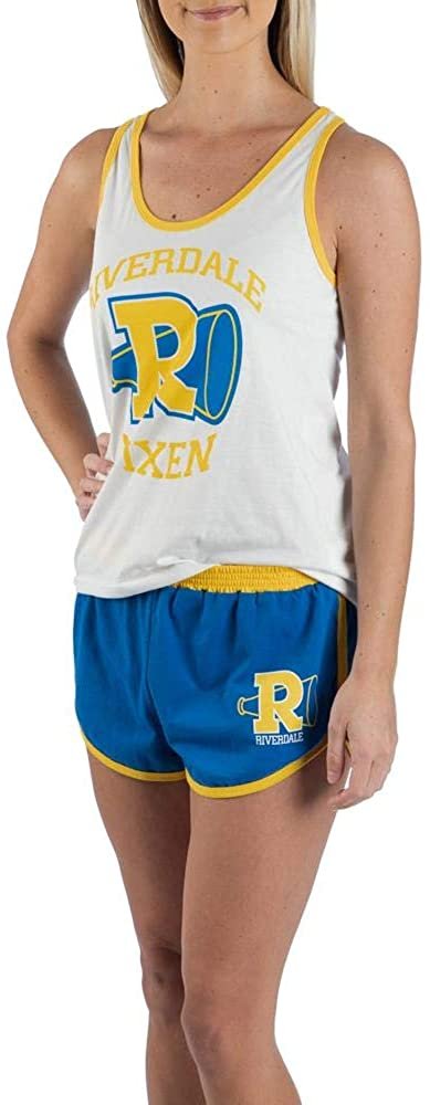 Riverdale Gym Outfit Riverdale Vixens Tank & Short Set Riverdale Gift - Riverdale Clothing Riverdale Apparel-XXLarge Yellow