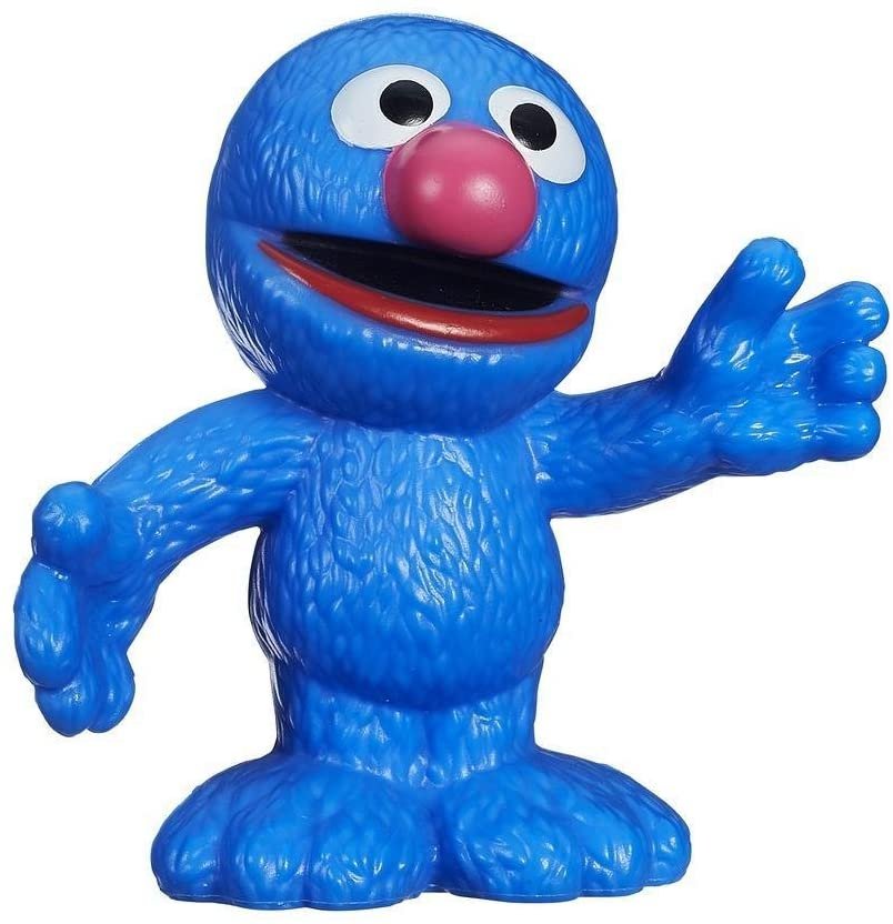 Playskool Sesame Street, Grover Figure, 2.5 Inches