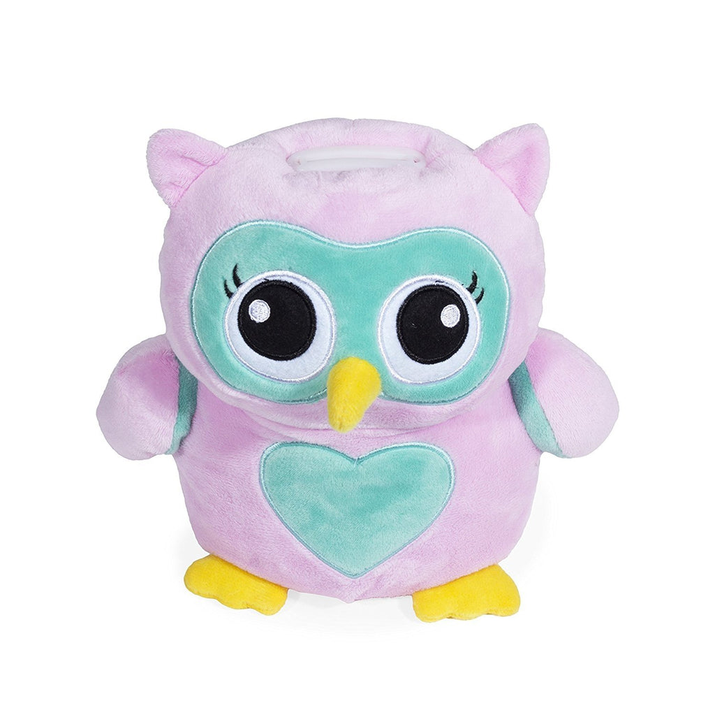 Jumbo Plush Owl Bank