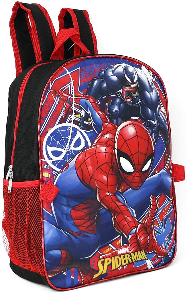 Spiderman Marvel 16" Backpack with Detachable Lunch Box