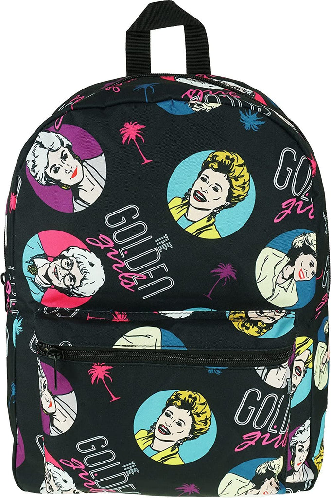 KBNL Golden Girls Sitcom Series All Over Print Sublimated Backpack - 64969, Black