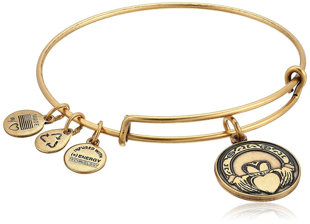 Alex and Ani Claddagh Expandable Bangle Bracelet