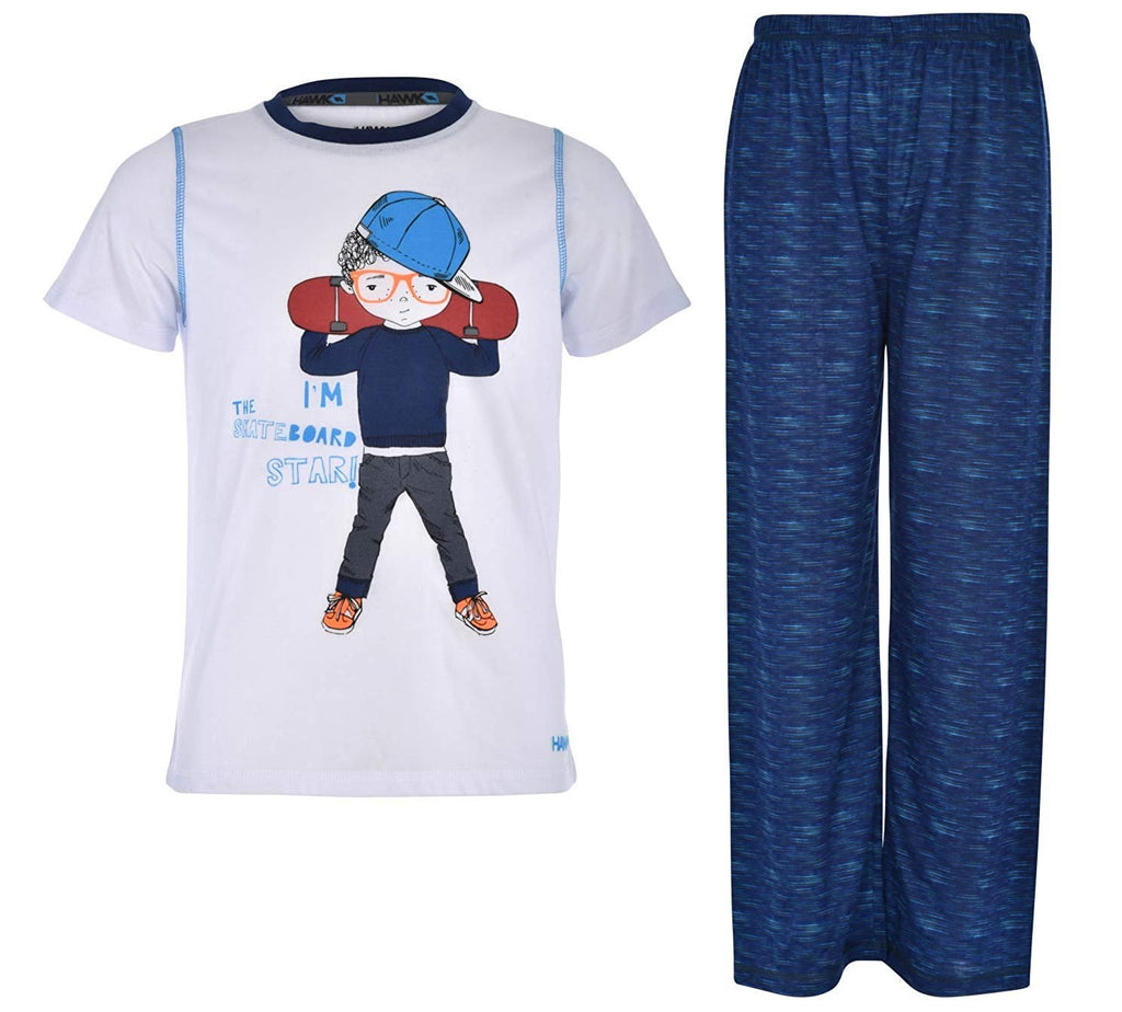 Tony Hawk Boys Pajama Set Super Soft Sizes 2T-14 Toddler Little Kid Big Kids Shirt and Pants