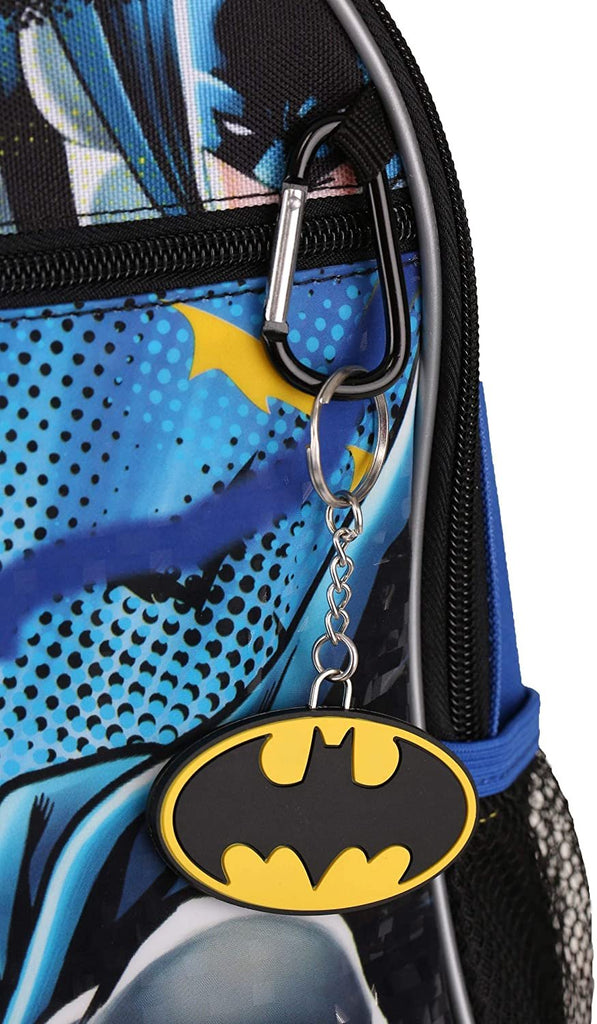 Batman/Batgirl 5 pc Backpack Set