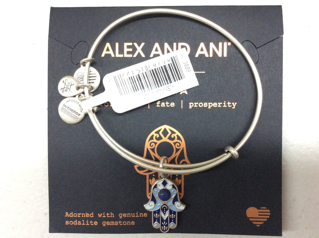 Alex and Ani Womens Color Infusion Hamsa Bangle