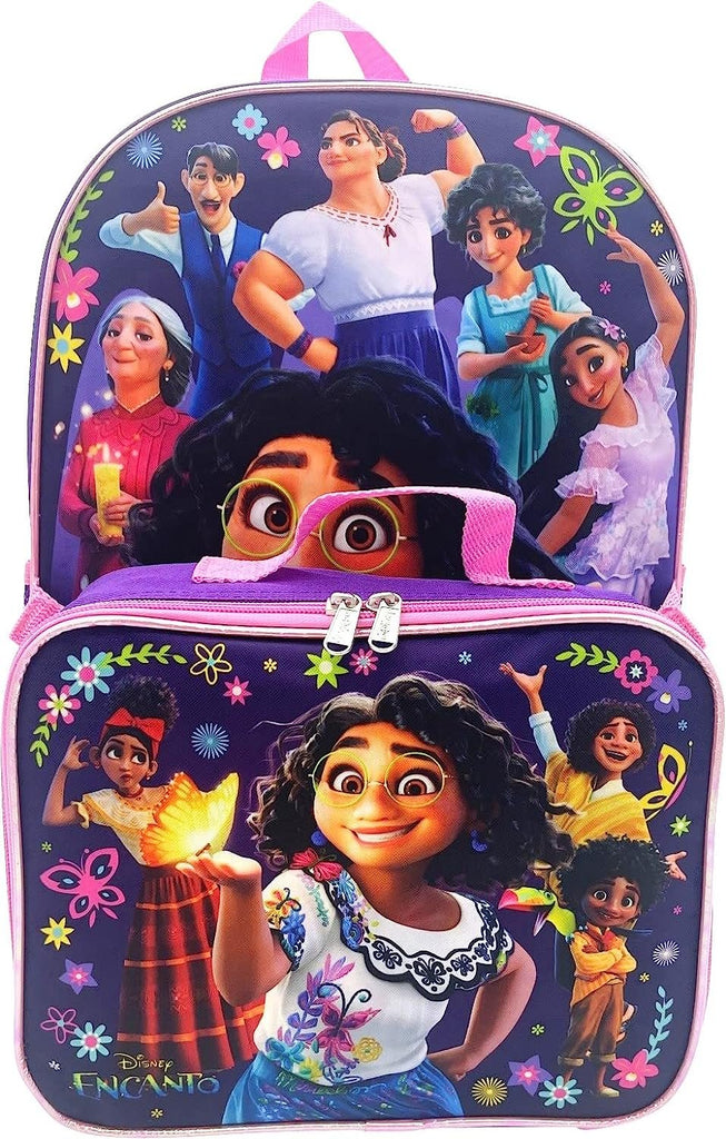 Ruz Encanto Mirabel 16" Backpack With Detachable Lunch Box