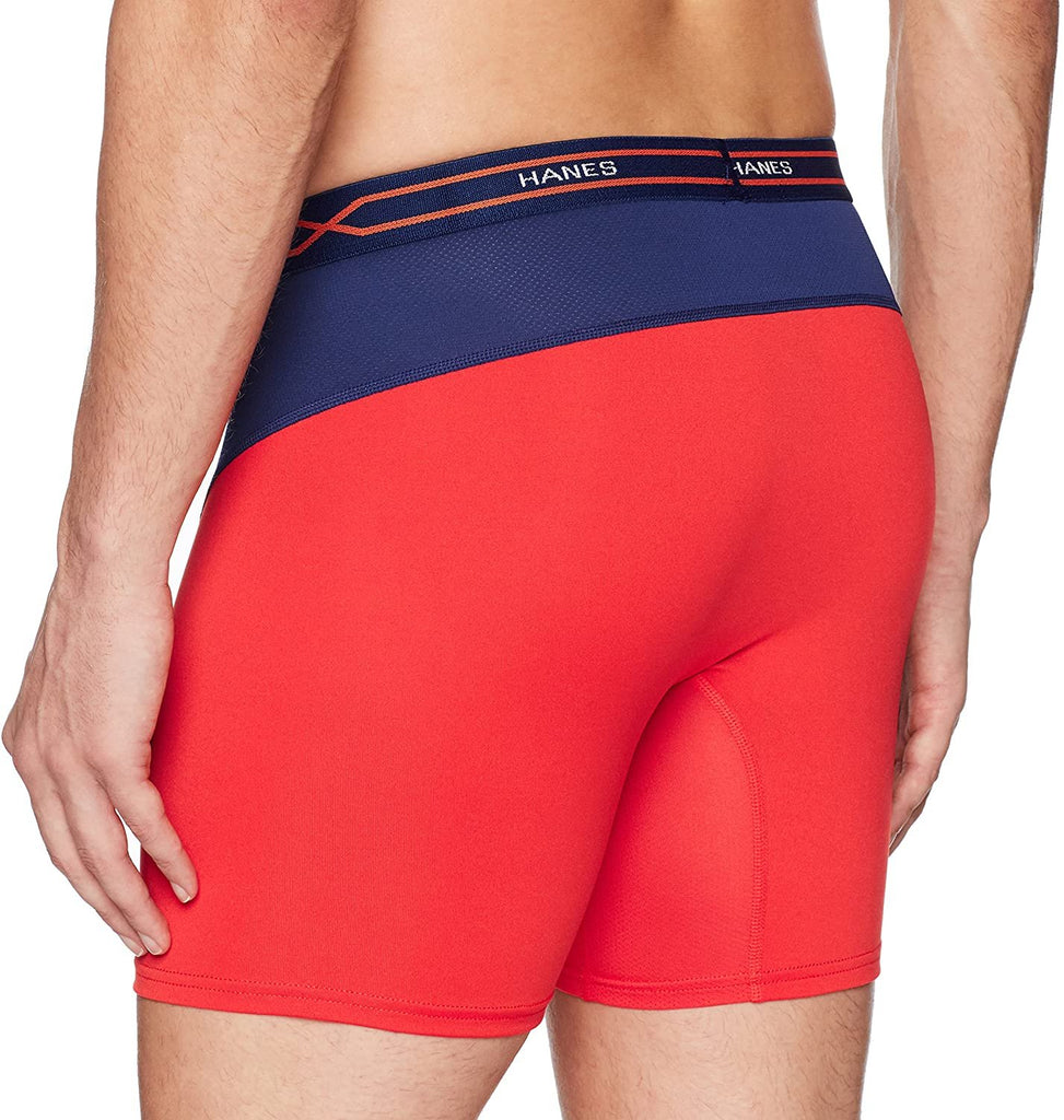 Hanes Men's X-Temp Mesh Panel Boxer Brief