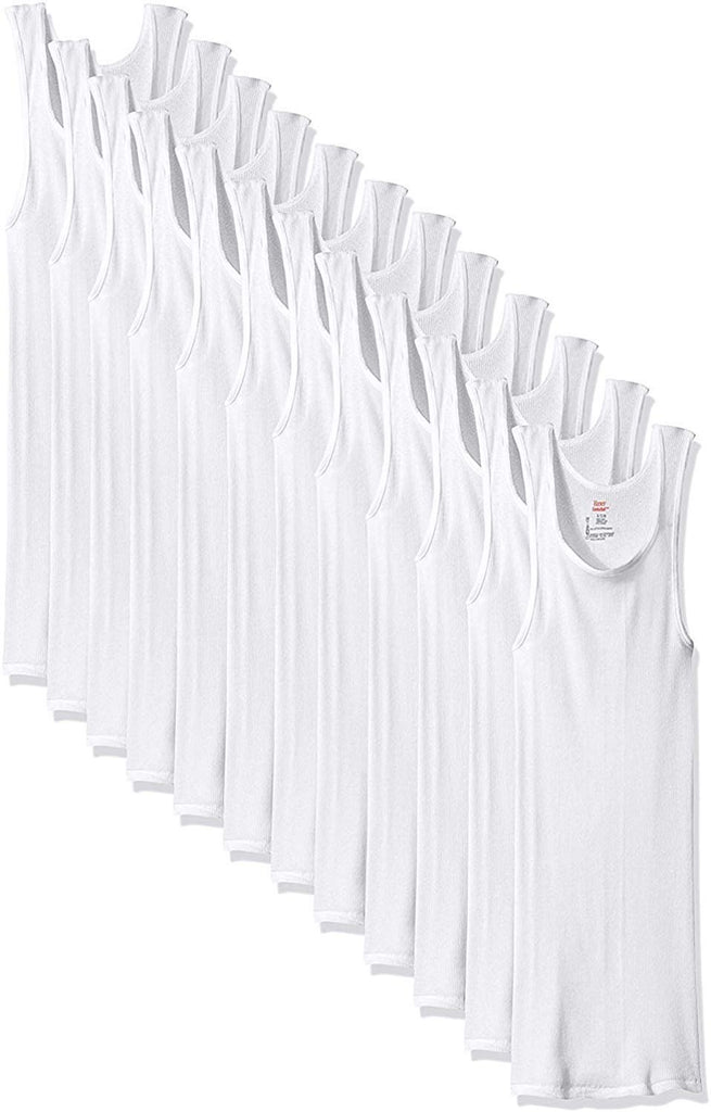 Hanes Men's 6-Pack FreshIQ ComfortSoft Tanks