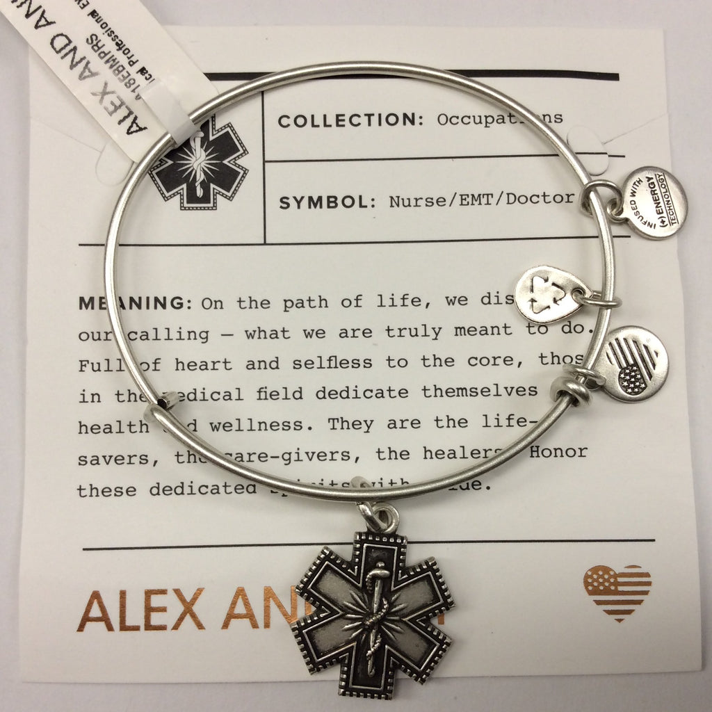 Alex and Ani Womens Medical Professional Bangle